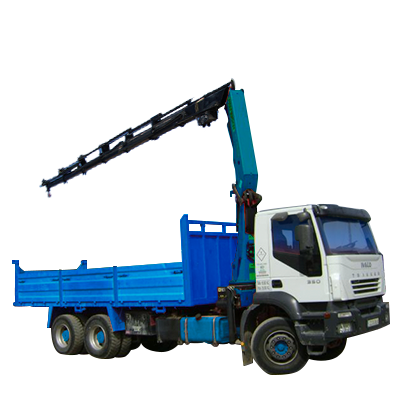 Fotos Flota Excatrans Web 400x400px Camión Pluma 3 Ejes Azul Abajo